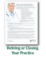 Retiring or Closing Your Practice
